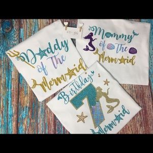 Daddy Of The Birthday Mermaid